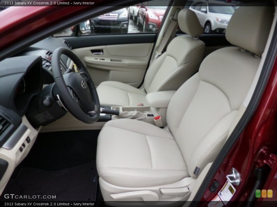 Ivory Interior Photo for the 2013 Subaru XV Crosstrek 2.0 Limited #78880872