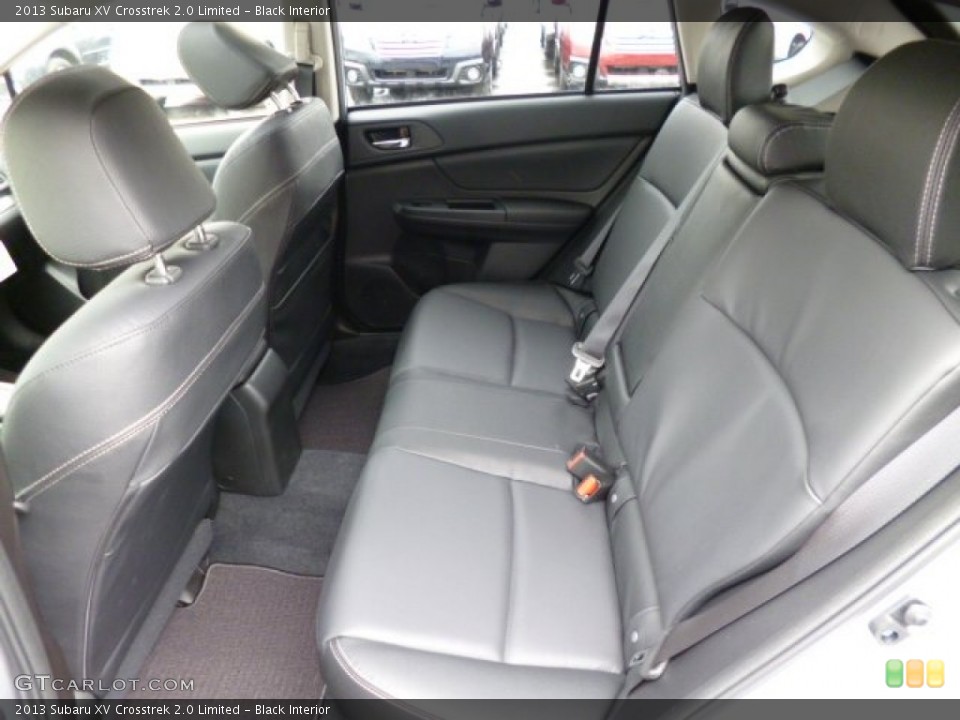 Black Interior Rear Seat for the 2013 Subaru XV Crosstrek 2.0 Limited #78881571