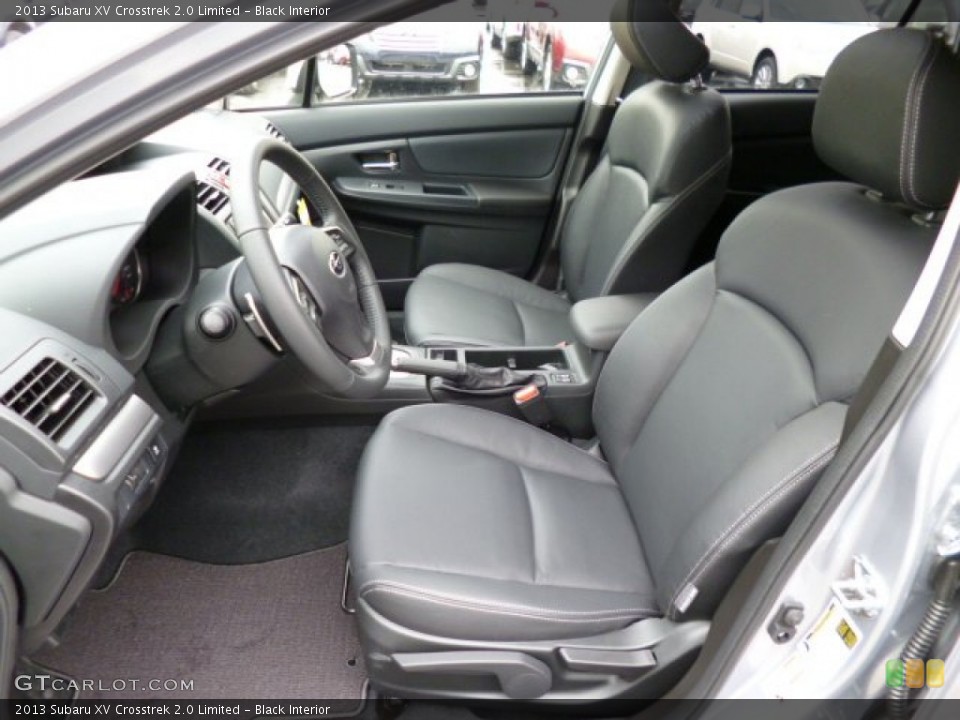 Black Interior Photo for the 2013 Subaru XV Crosstrek 2.0 Limited #78881610