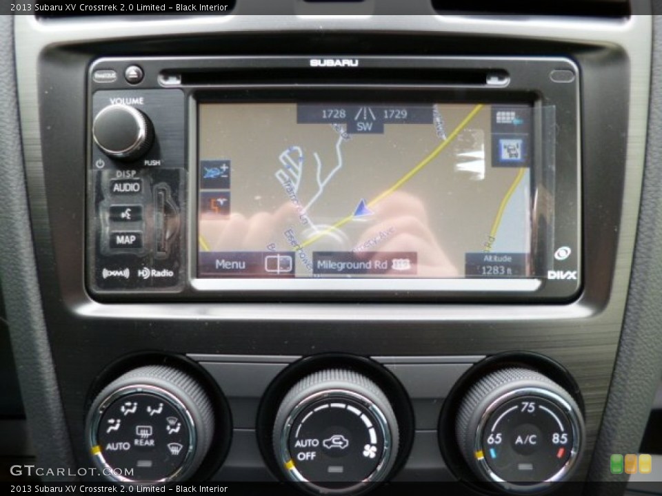 Black Interior Navigation for the 2013 Subaru XV Crosstrek 2.0 Limited #78881676