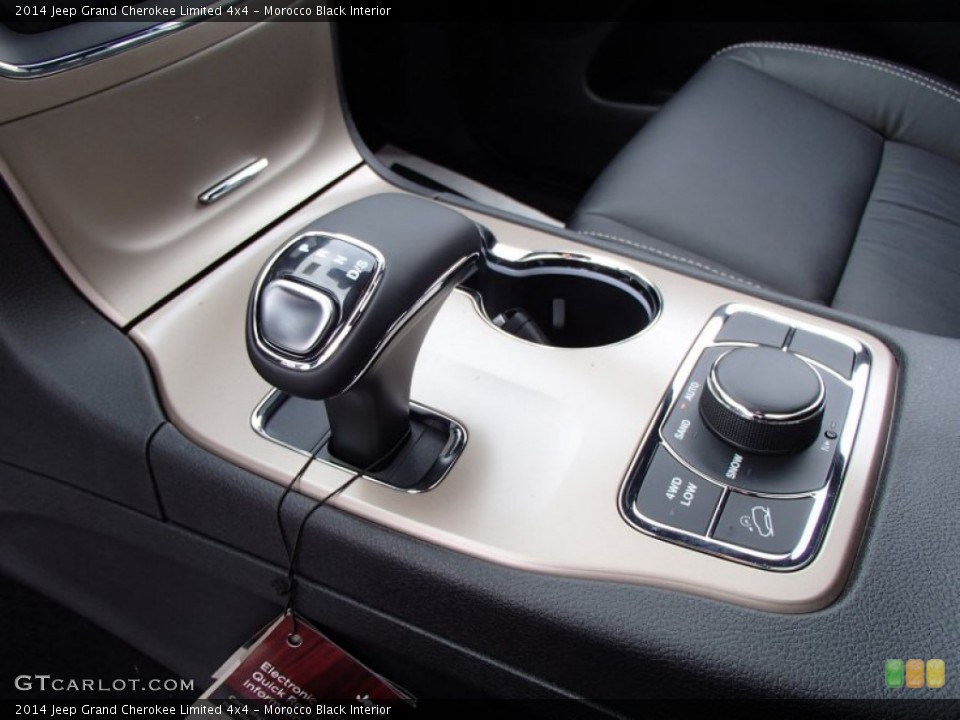Morocco Black Interior Transmission for the 2014 Jeep Grand Cherokee Limited 4x4 #78882602