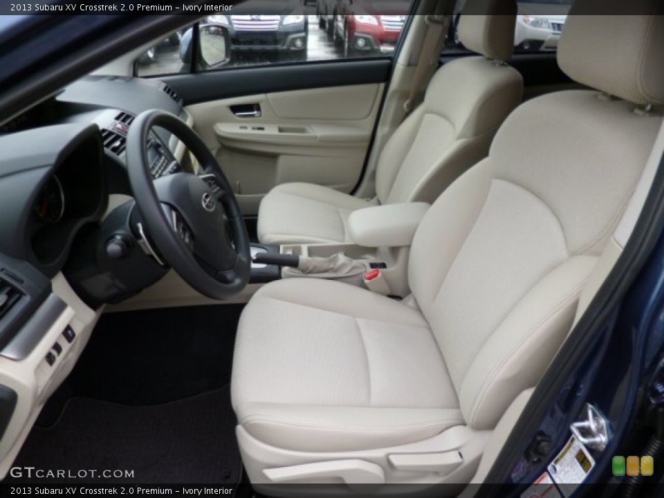 Ivory Interior Front Seat for the 2013 Subaru XV Crosstrek 2.0 Premium #78882711