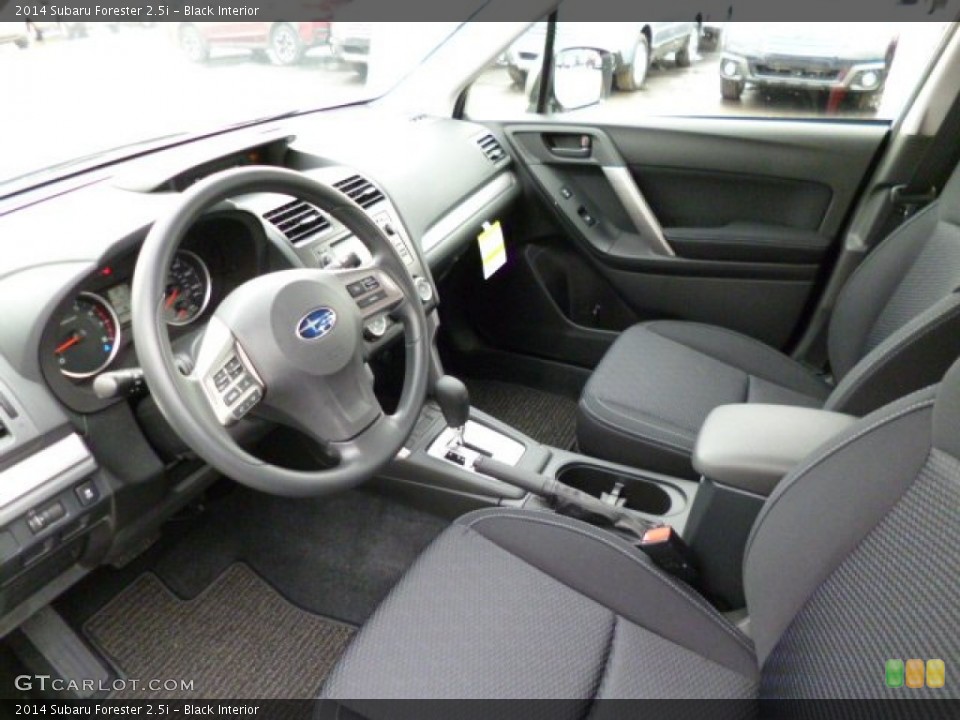 Black Interior Photo for the 2014 Subaru Forester 2.5i #78883080