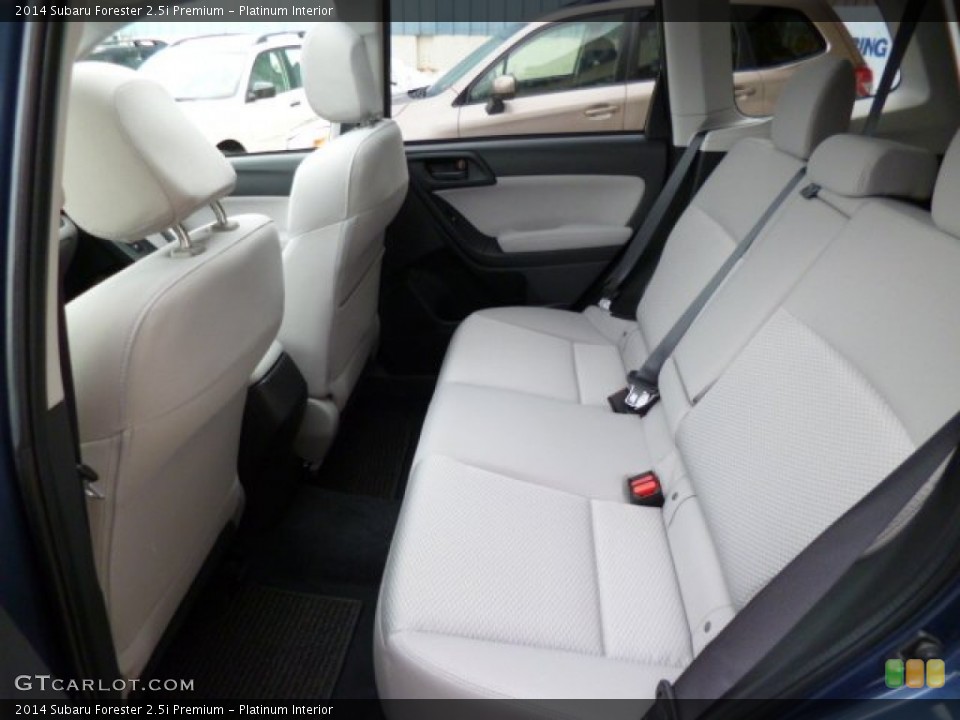 Platinum Interior Rear Seat for the 2014 Subaru Forester 2.5i Premium #78883398
