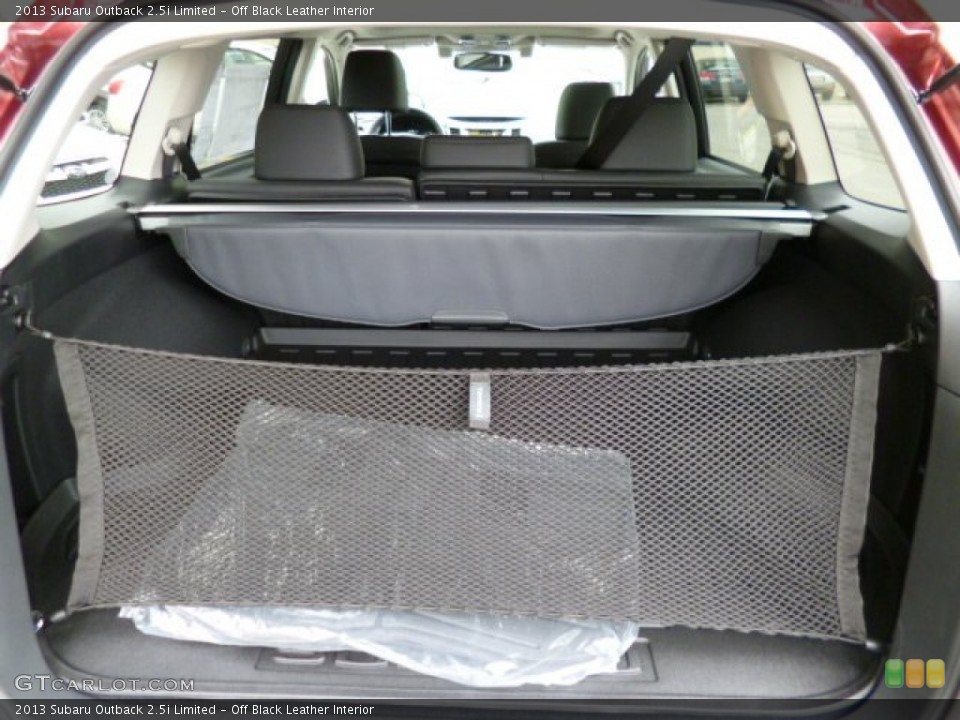 Off Black Leather Interior Trunk for the 2013 Subaru Outback 2.5i Limited #78883785