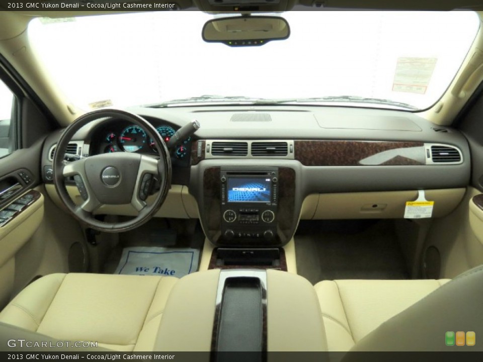 Cocoa/Light Cashmere Interior Dashboard for the 2013 GMC Yukon Denali #78885000