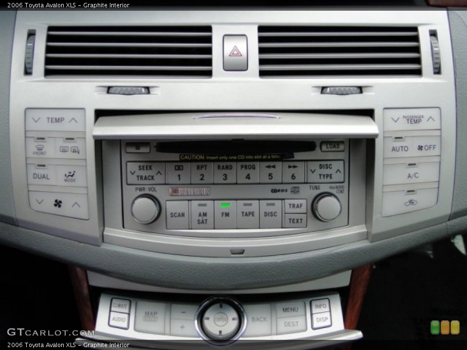 Graphite Interior Audio System for the 2006 Toyota Avalon XLS #78885038