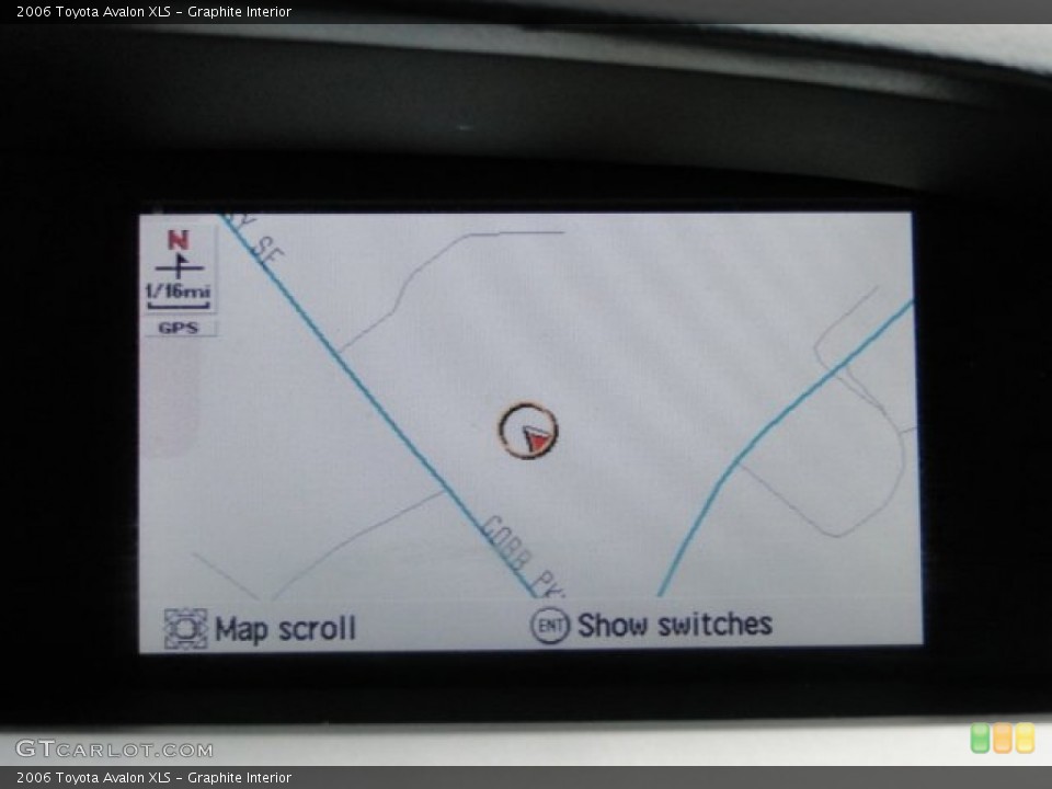 Graphite Interior Navigation for the 2006 Toyota Avalon XLS #78885059