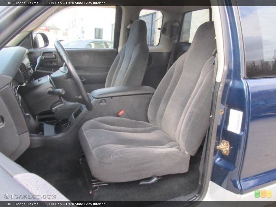Dark Slate Gray Interior Photo for the 2002 Dodge Dakota SLT Club Cab #78885750