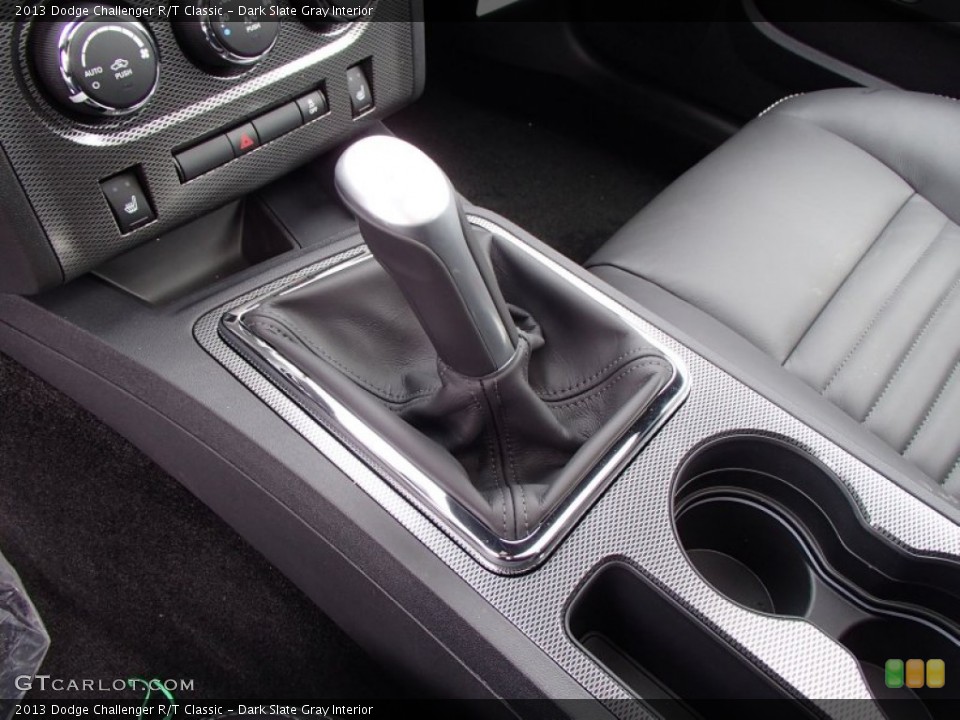 Dark Slate Gray Interior Transmission for the 2013 Dodge Challenger R/T Classic #78885932
