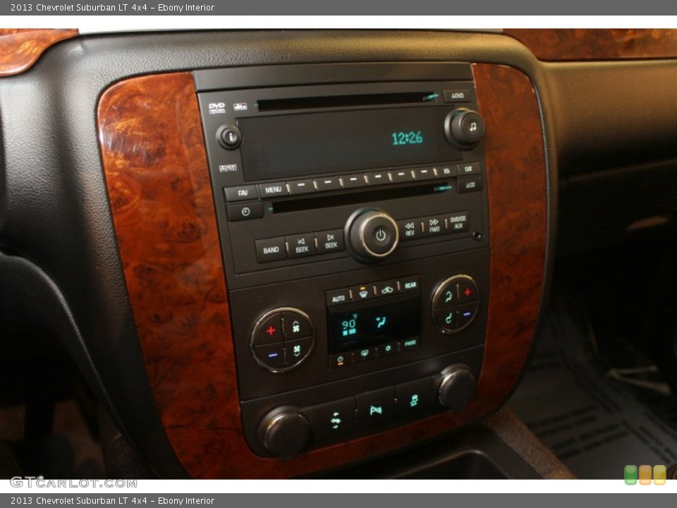 Ebony Interior Controls for the 2013 Chevrolet Suburban LT 4x4 #78886666