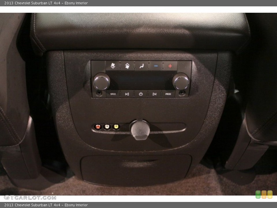 Ebony Interior Controls for the 2013 Chevrolet Suburban LT 4x4 #78886793