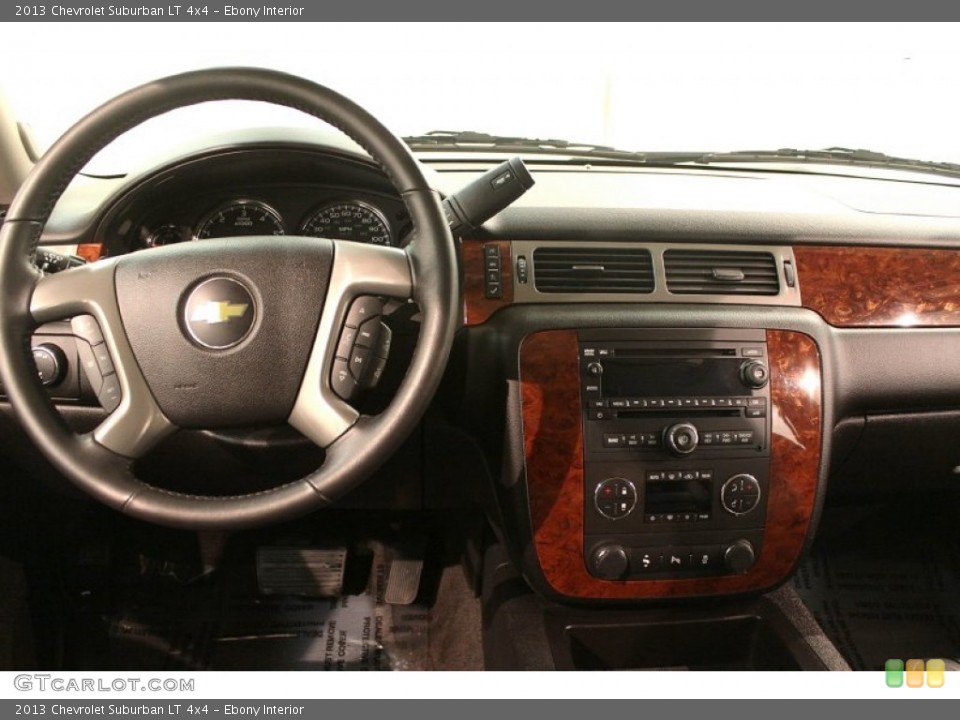 Ebony Interior Dashboard for the 2013 Chevrolet Suburban LT 4x4 #78886831