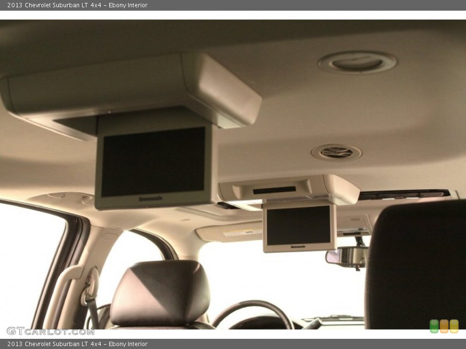 Ebony Interior Entertainment System for the 2013 Chevrolet Suburban LT 4x4 #78886848