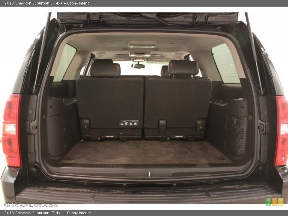 Ebony Interior Trunk for the 2013 Chevrolet Suburban LT 4x4 #78886885