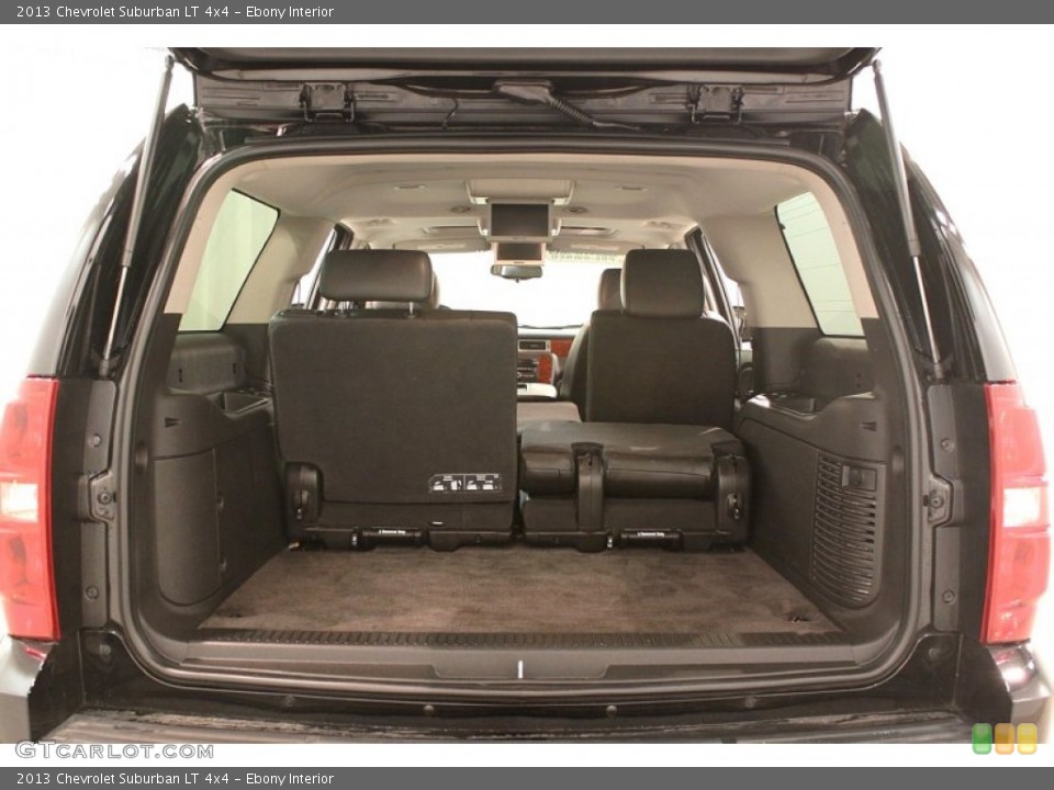 Ebony Interior Trunk for the 2013 Chevrolet Suburban LT 4x4 #78886908
