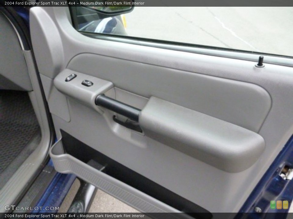 Medium Dark Flint/Dark Flint Interior Door Panel for the 2004 Ford Explorer Sport Trac XLT 4x4 #78887607