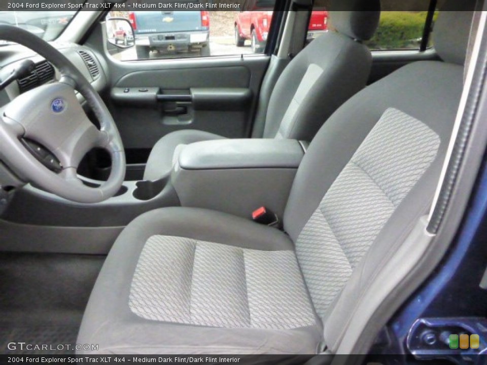 Medium Dark Flint/Dark Flint Interior Front Seat for the 2004 Ford Explorer Sport Trac XLT 4x4 #78887658
