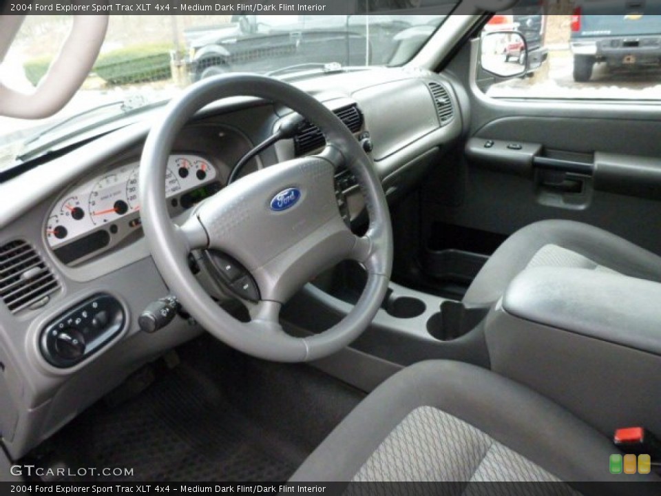Medium Dark Flint/Dark Flint Interior Photo for the 2004 Ford Explorer Sport Trac XLT 4x4 #78887754