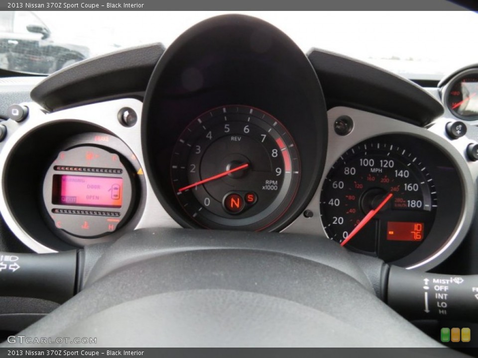 Black Interior Gauges for the 2013 Nissan 370Z Sport Coupe #78889155