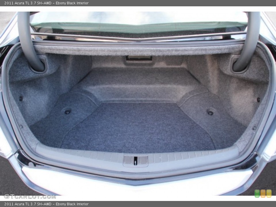 Ebony Black Interior Trunk for the 2011 Acura TL 3.7 SH-AWD #78889663