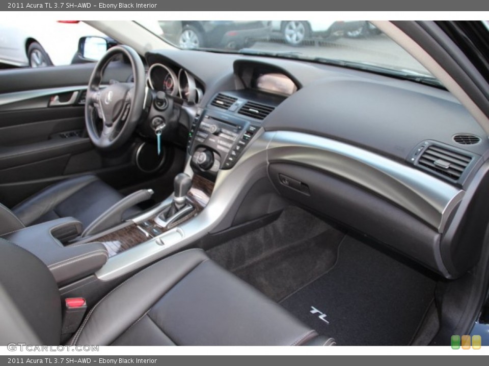 Ebony Black Interior Dashboard for the 2011 Acura TL 3.7 SH-AWD #78889750