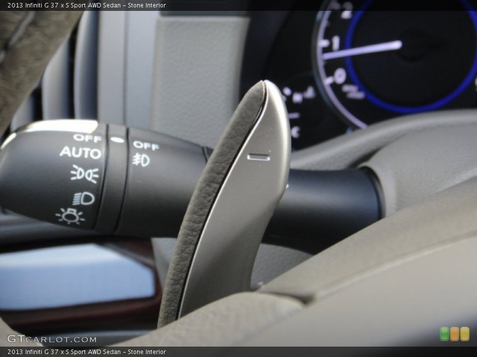 Stone Interior Transmission for the 2013 Infiniti G 37 x S Sport AWD Sedan #78890367