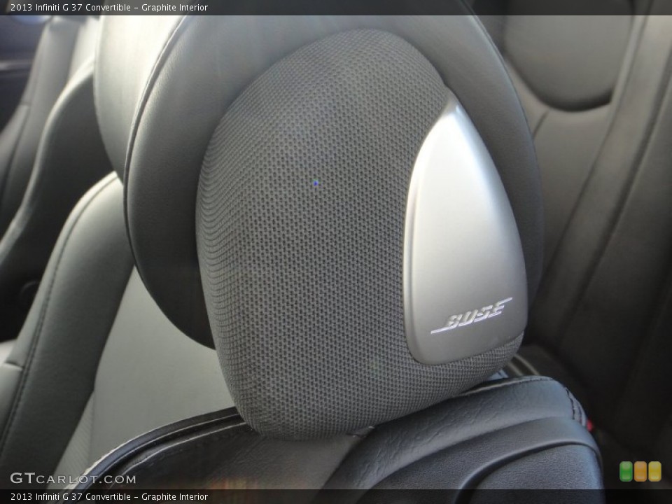 Graphite Interior Audio System for the 2013 Infiniti G 37 Convertible #78891309