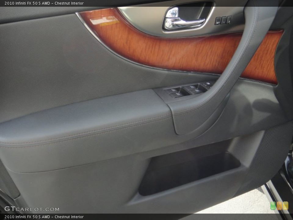 Chestnut Interior Door Panel for the 2010 Infiniti FX 50 S AWD #78891704
