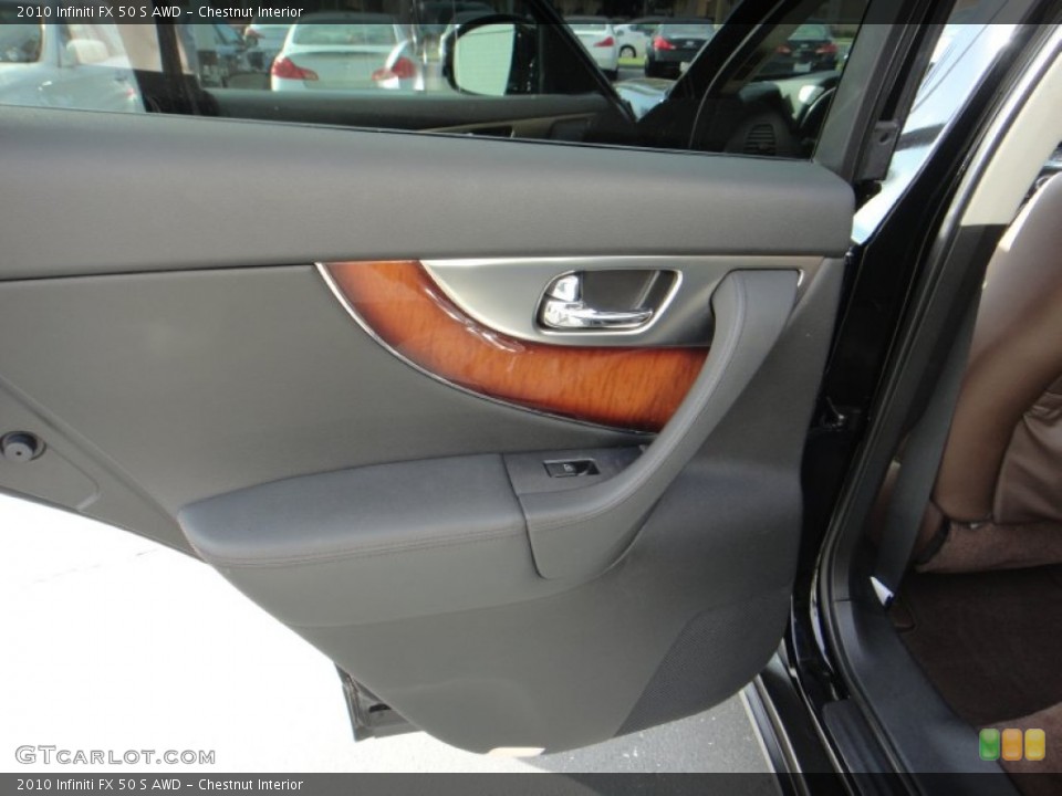 Chestnut Interior Door Panel for the 2010 Infiniti FX 50 S AWD #78891739