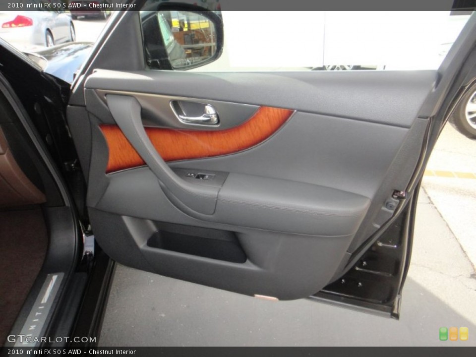 Chestnut Interior Door Panel for the 2010 Infiniti FX 50 S AWD #78891864