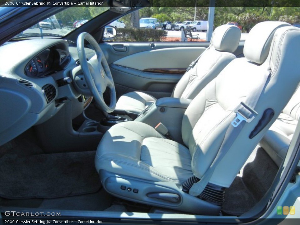 Camel Interior Photo for the 2000 Chrysler Sebring JXi Convertible #78891932