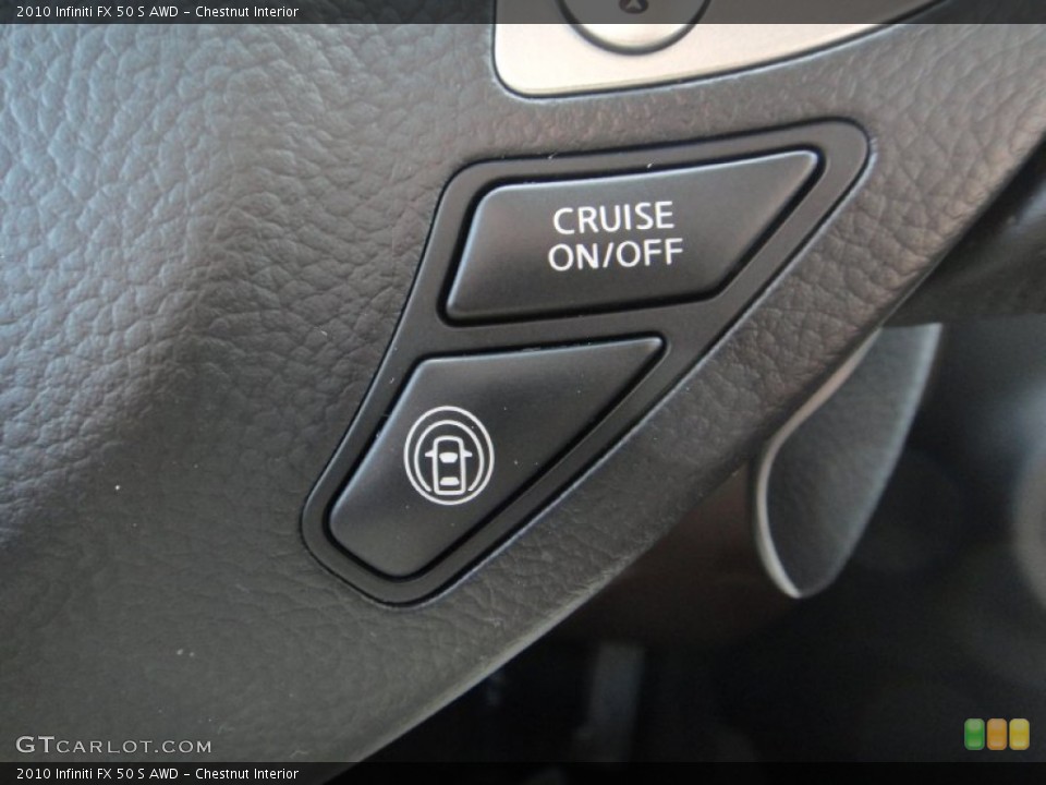 Chestnut Interior Controls for the 2010 Infiniti FX 50 S AWD #78892110