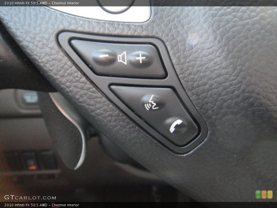 Chestnut Interior Controls for the 2010 Infiniti FX 50 S AWD #78892124