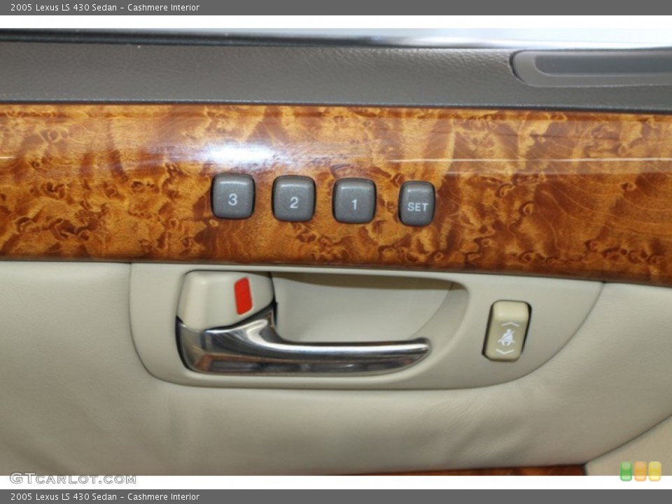 Cashmere Interior Controls for the 2005 Lexus LS 430 Sedan #78893421