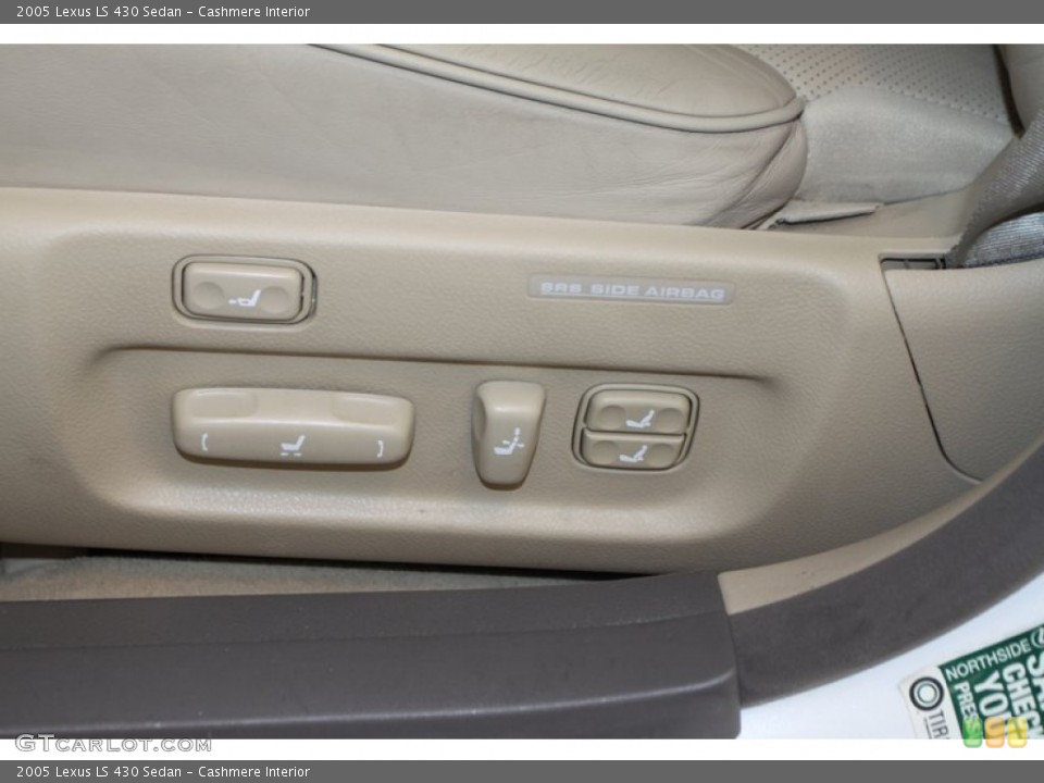 Cashmere Interior Controls for the 2005 Lexus LS 430 Sedan #78893442