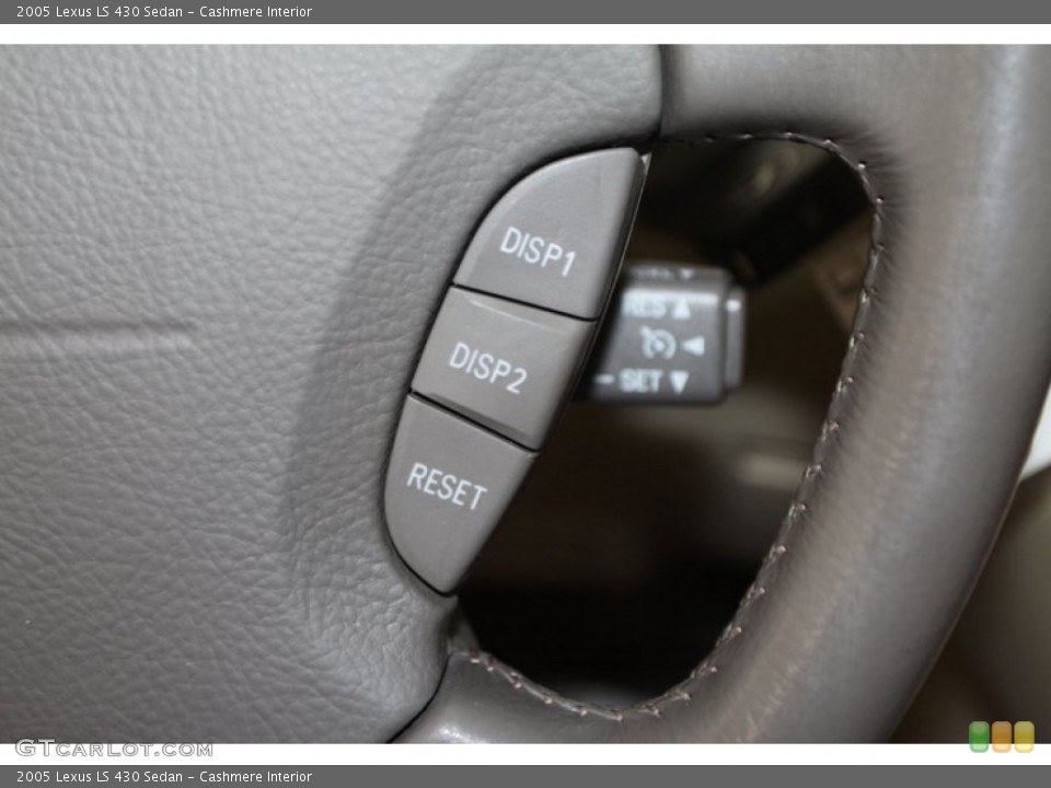 Cashmere Interior Controls for the 2005 Lexus LS 430 Sedan #78893616