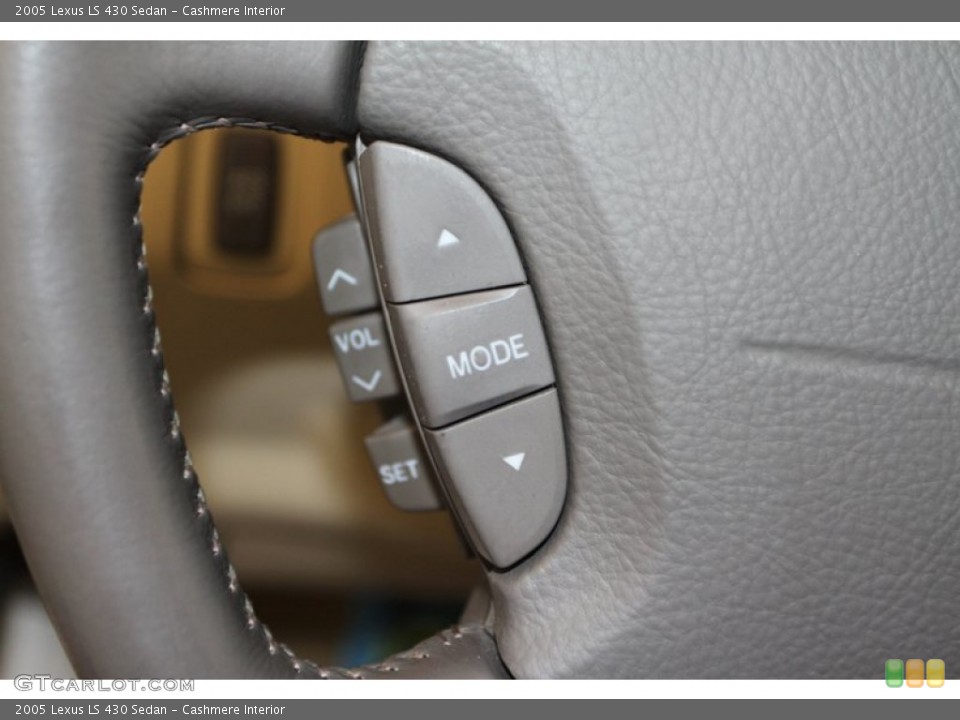 Cashmere Interior Controls for the 2005 Lexus LS 430 Sedan #78893634