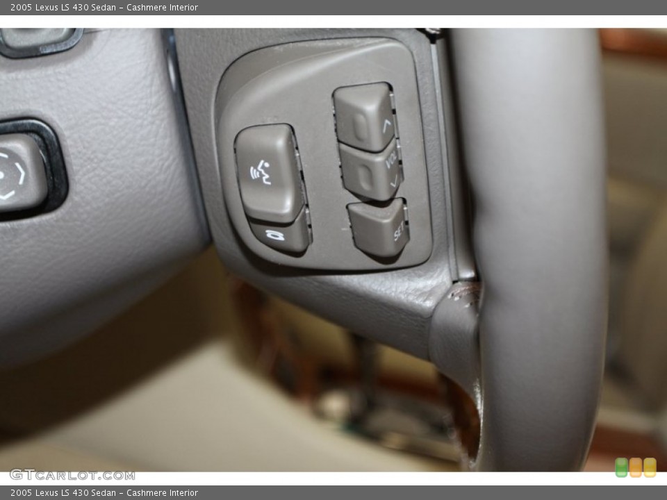 Cashmere Interior Controls for the 2005 Lexus LS 430 Sedan #78893689