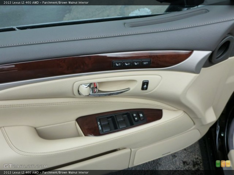 Parchment Brown Walnut Interior Door Panel For The 2013