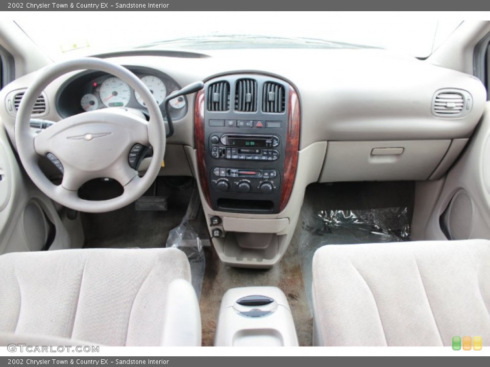 Sandstone Interior Dashboard for the 2002 Chrysler Town & Country EX #78893979