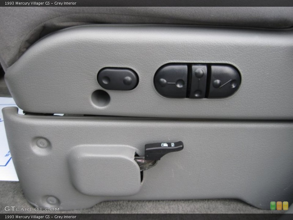 Grey Interior Controls for the 1993 Mercury Villager GS #78893982