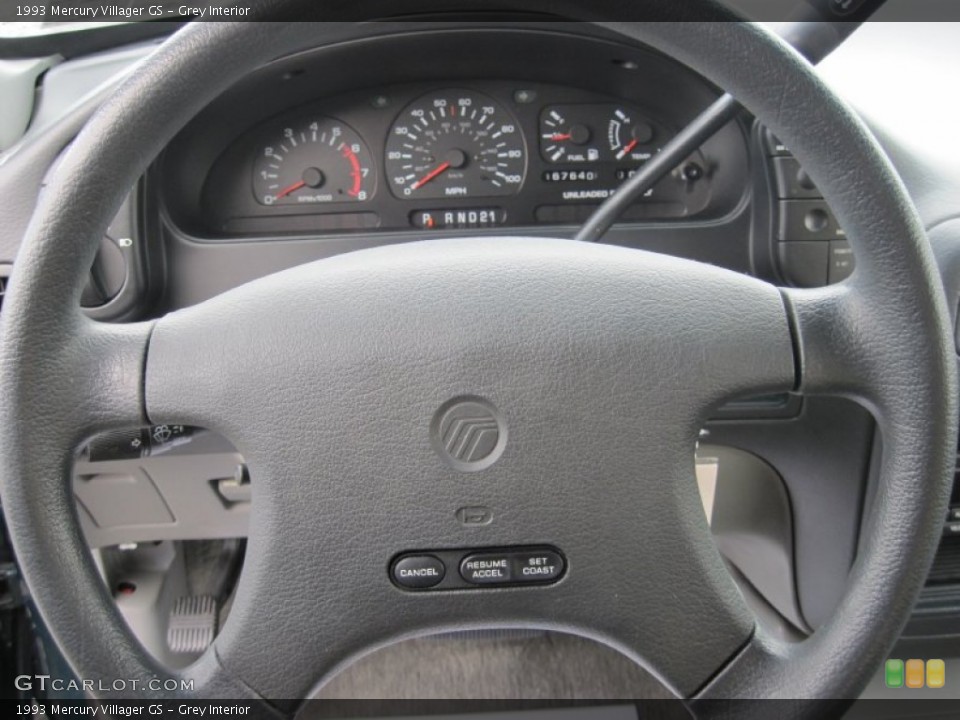 Grey Interior Steering Wheel for the 1993 Mercury Villager GS #78894025