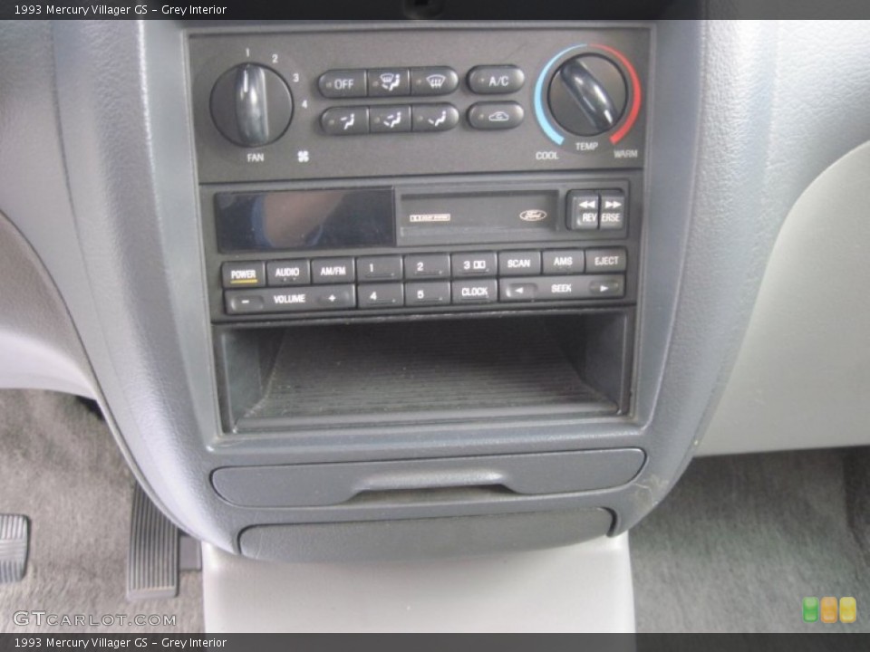 Grey Interior Controls for the 1993 Mercury Villager GS #78894095