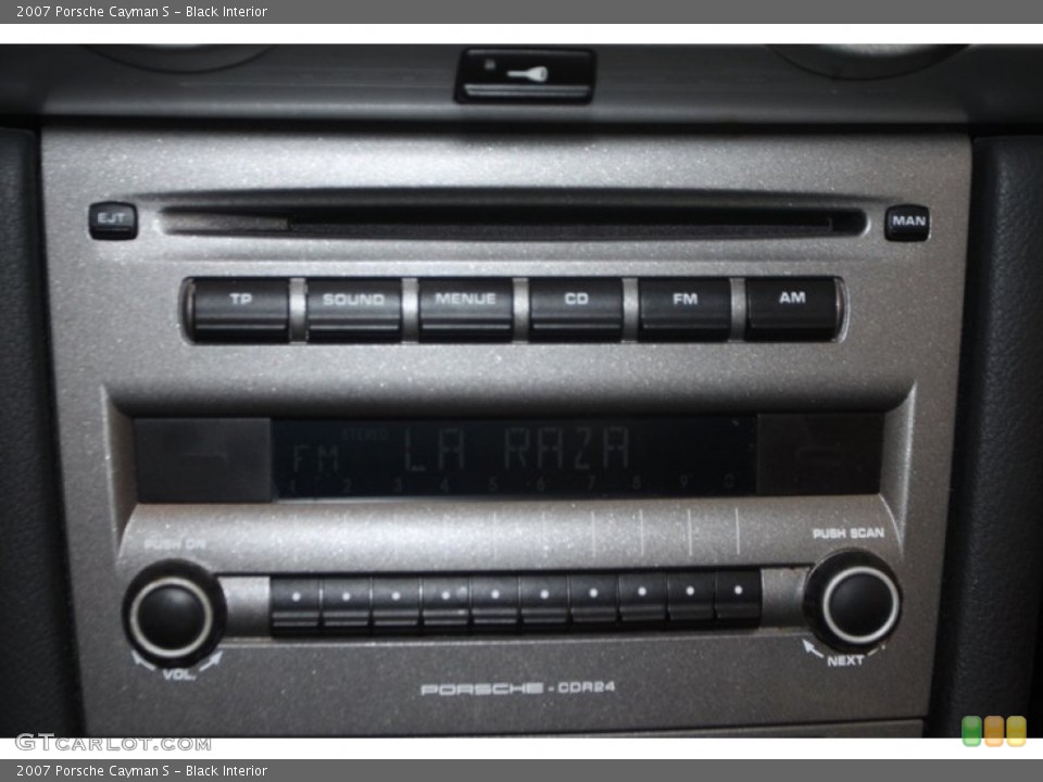 Black Interior Audio System for the 2007 Porsche Cayman S #78895016