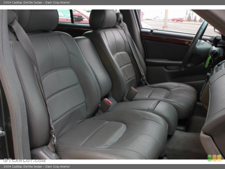 Dark Gray Interior Front Seat for the 2004 Cadillac DeVille Sedan #78895512