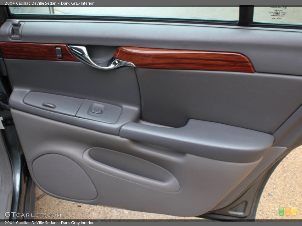 Dark Gray Interior Door Panel for the 2004 Cadillac DeVille Sedan #78895542