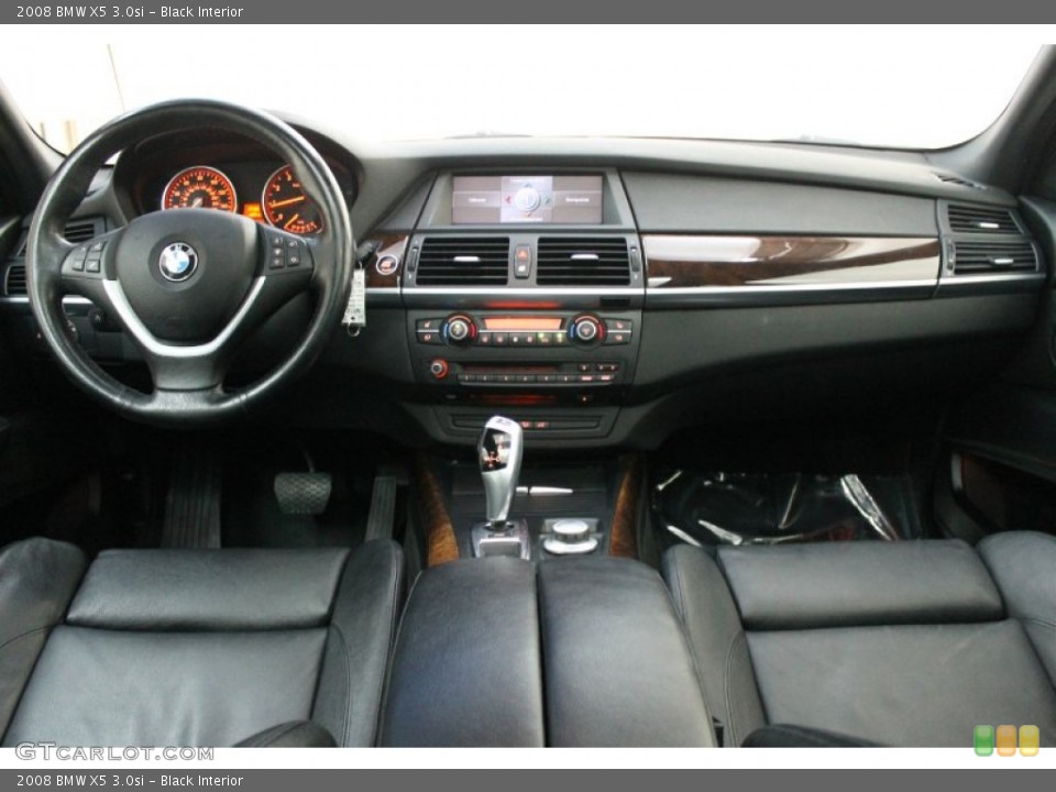Black Interior Dashboard for the 2008 BMW X5 3.0si #78895755
