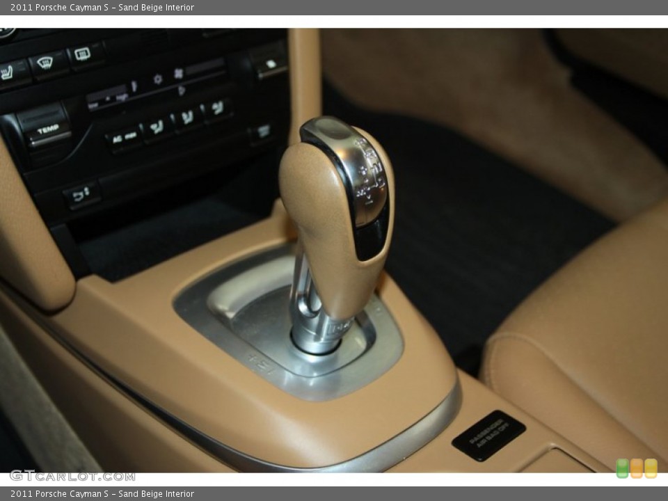 Sand Beige Interior Transmission for the 2011 Porsche Cayman S #78895815