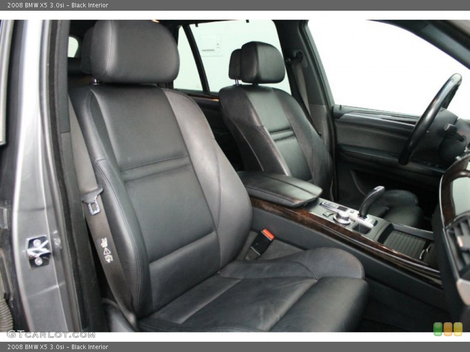 Black Interior Front Seat for the 2008 BMW X5 3.0si #78895860
